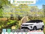 Car rental Cam Ranh <=> Cat Tien (private car with driver)